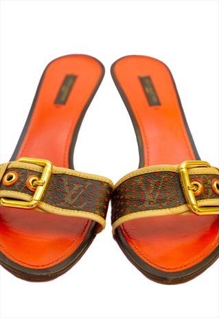 RARE - VINTAGE MONOGRAM SANDALS