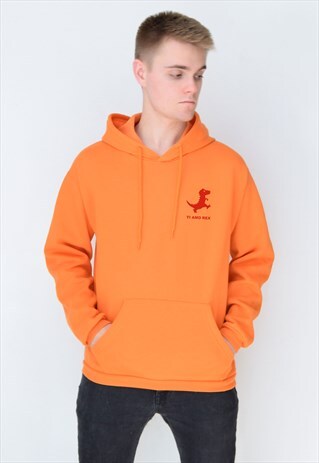 ORANGE TI AMO REX (RED) HOODIE