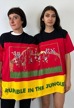 Pre loved double t-shirt Germany Ruble The Jungle 