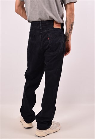 VINTAGE LEVI'S 751 JEANS STRAIGHT BLACK