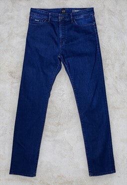 Vintage Hugo Boss Jeans Blue Denim 030 Maine Regular W32 L34