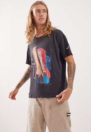 VINTAGE BUDWEISER GRAPHIC T-SHIRT