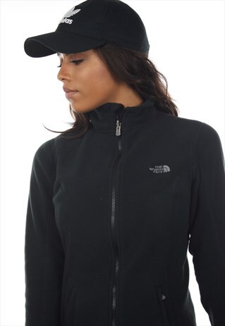 VINTAGE THE NORTH FACE FULL ZIP FLEECE TOP