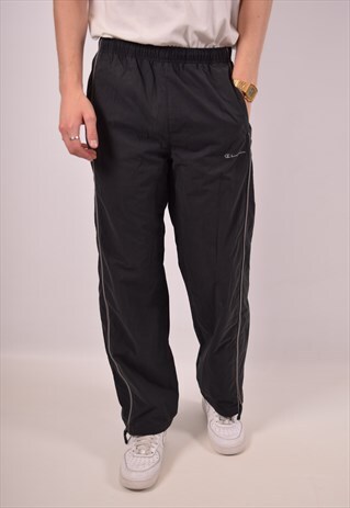 VINTAGE CHAMPION TRACKSUIT TROUSERS GREY