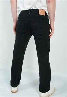 Vintage 90s Levi's Jeans Black Slim Fit