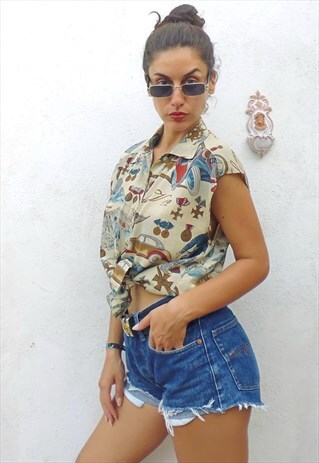 VINTAGE EL CHARRO DENIM SHORTS