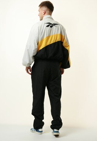 90S VINTAGE REEBOK SUIT SHELL JACKET TROUSERS 16360