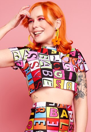 BABEIN' CROP TOP TEE