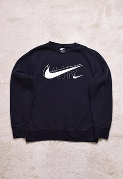 Nike Air Black Big Logo Sweater