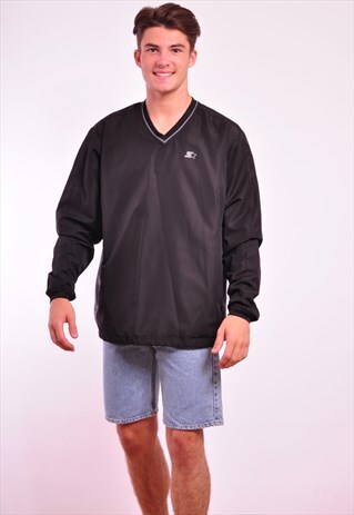 VINTAGE STARTER 90S RETRO WINDBREAKER JERSEY