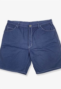 Vintage wrangler chino shorts over-dye navy blue w42 BV14467