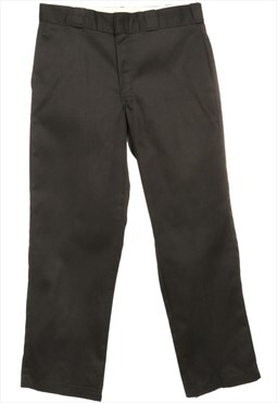 Dickies Black Classic Chino Trousers - W32