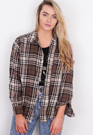 VINTAGE FLANNEL SHIRT CVFS46