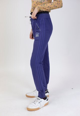 VINTAGE 90S ADIDAS PURPLE TRACKSUIT BOTTOMS
