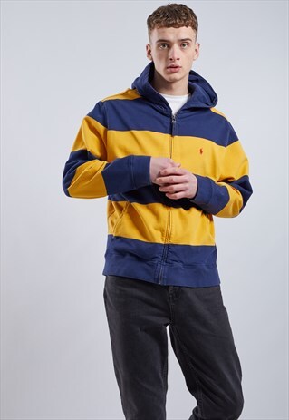 VINTAGE RALPH LAUREN ZIP-UP HOODIE