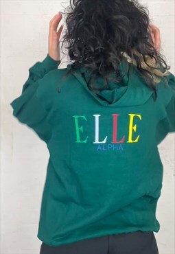 Brand new Elle Alpha green hoodie