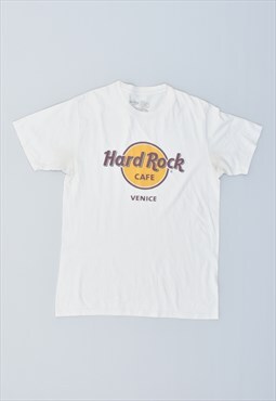 Vintage 90's Hard Rock Cafe Venice T-Shirt Top White