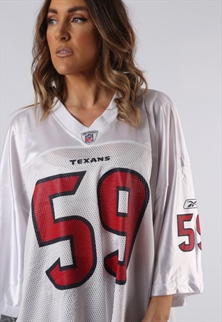 VINTAGE NFL OVERSIZED T-SHIRT FOOTBALL JERSEY TOP XXXL (A5S)