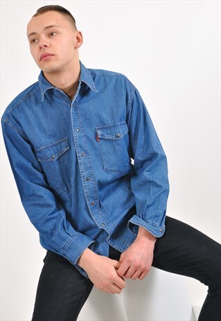 VINTAGE 90'S DENIM SHIRT