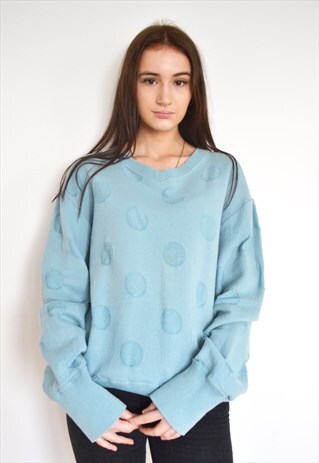 RARE VTG YOJI YAMAMOTO BABY BLUE SWEATER JUMPER