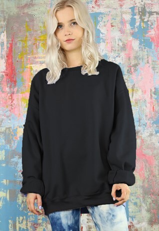 SWEATSHIRT IN BLACK