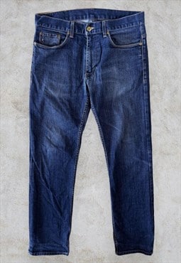 AX Armani Exchange Jeans Dark Blue Straight Leg Men's W31L32