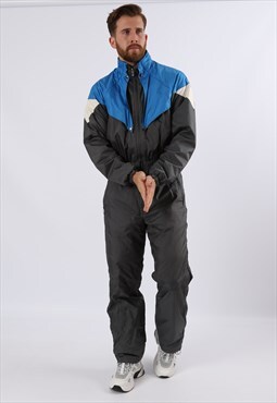 Vintage Y2K Descente Full Ski Suit Snow UK M / L 42" (68S)