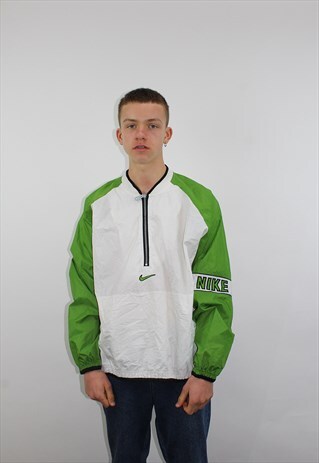 VINTAGE NIKE 1/4 ZIP WINDBREAKER JACKET
