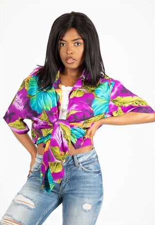 VINTAGE PATTERN SHIRT MS4