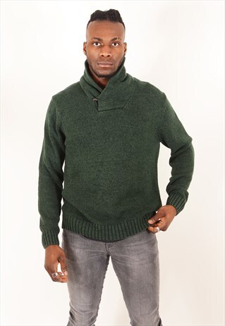 VINTAGE RALPH LAUREN CHAPS JUMPER GREEN
