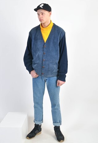 VINTAGE 90S SUEDE LEATHER JACKET