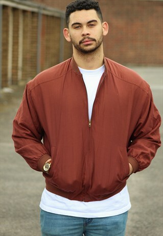RETRO // 80'S // SILK // BOMBER JACKET