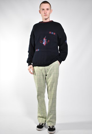 VINTAGE 90S GOLF WINDBREAKER JUMPER