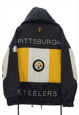 Vintage ProPlayer NFL Pittsburgh Steelers Black Coat
