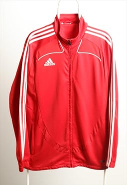 Vintage Sportswear Adidas Track Logo Jacket Red