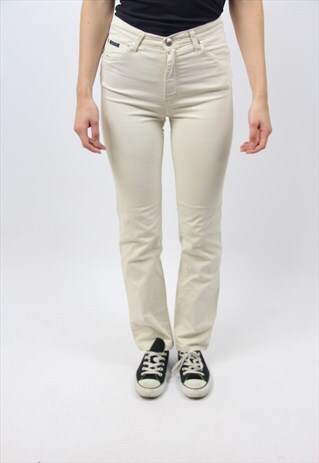 VINTAGE VALENTINO BEIGE JEANS