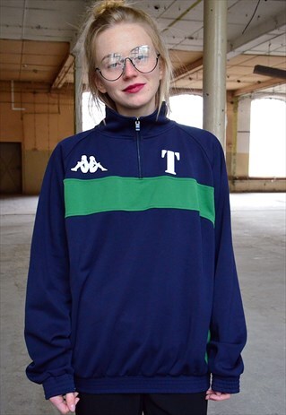 KAPPA NAVY SWEATSHIRT