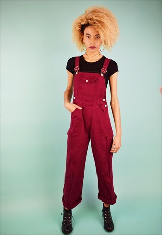VINTAGE 90'S DENIM DUNGAREES