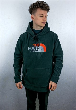 VINTAGE NORTH FACE FLEECE HOODIE