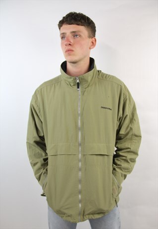 VINTAGE DIADORA KHAKI WEATHERPROOF JACKET