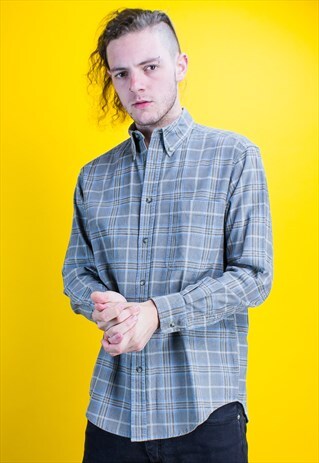 VINTAGE CHECK CORDUROY SHIRT