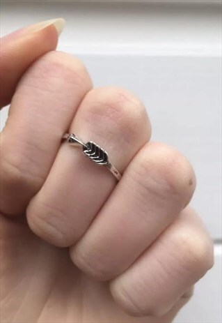 WOMENS BOHO BLUE TURQUOISE SILVER COLOURED MOON MIDI RING