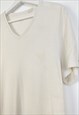 VINTAGE LEVI'S T-SHIRT CLASSIC IN WHITE L