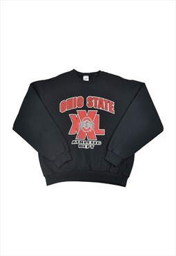 Vintage Ohio State Athletic Dept Sweatshirt Black Medium