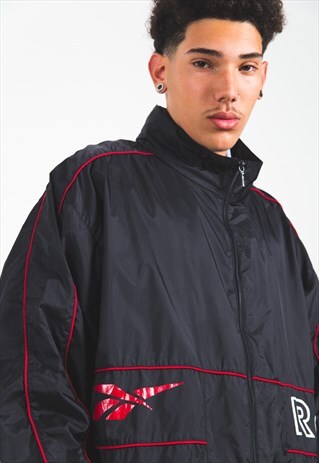 VINTAGE 90S REEBOK RAINCOAT JACKET / S3727