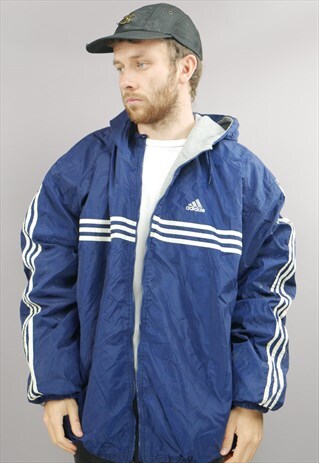 vintage adidas reversible jacket