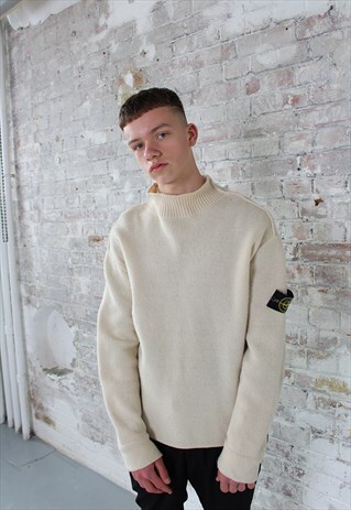 VINTAGE STONE ISLAND KNIT JUMPER
