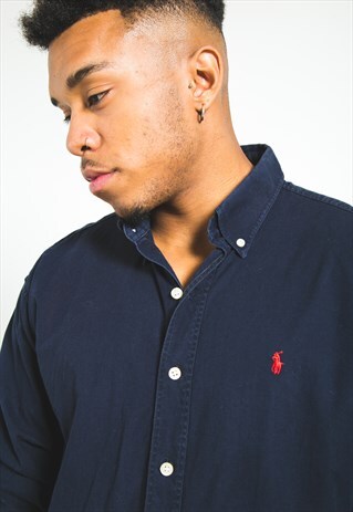 VINTAGE 80S CLASSIC POLO RALPH LAUREN SHIRT/ 4952