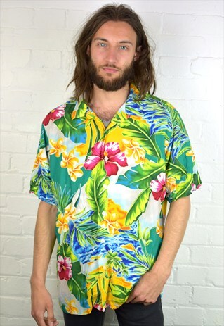 VINTAGE 90'S RALPH LAUREN FLORAL SHIRT