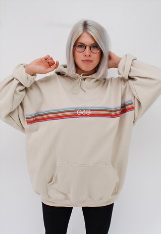 G&G UNISEX VINTAGE RIBBON SAND HOOD